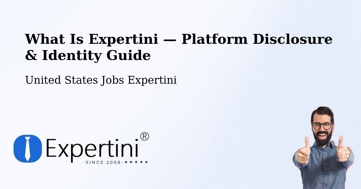 What Is Expertini — Platform Disclosure & Identity Guide – Fall River